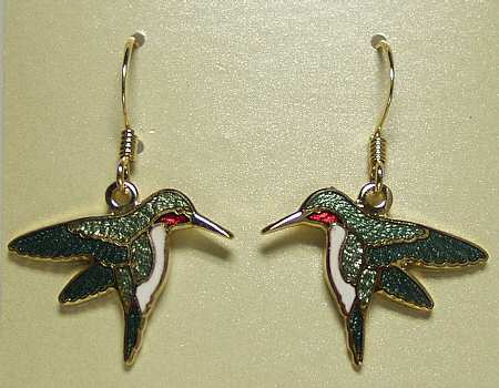 Fine Enamels Jewelry Hummingbird - Boxed