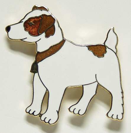 Fine Enamels Jewelry Jack Russell - Boxed