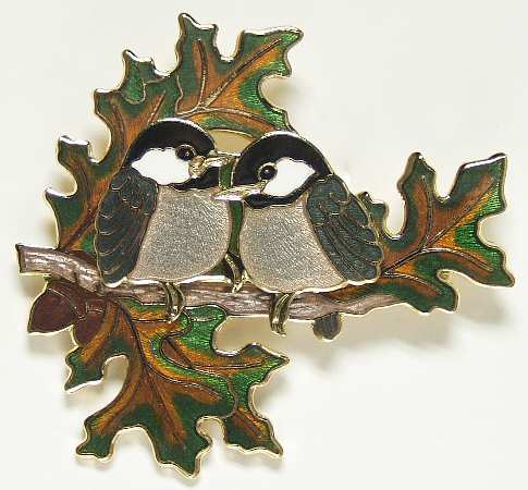Fine Enamels Jewelry Making Tracks Birds - Boxed