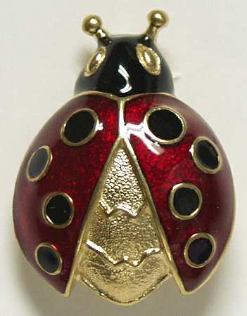 Fine Enamels Jewelry Ladybug - Boxed