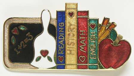 Fine Enamels Jewelry Schoolbooks - Boxed