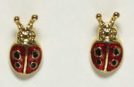 Fine Enamels Jewelry Ladybug - Boxed