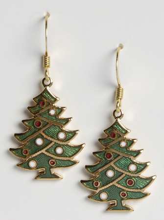 Fine Enamels Jewelry Christmas Tree - No Box