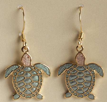 Fine Enamels Jewelry Sea Turtle - No Box