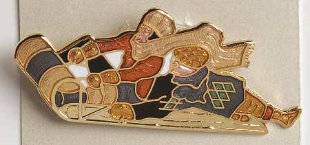 Fine Enamels Jewelry Tobaggan Kids - No Box