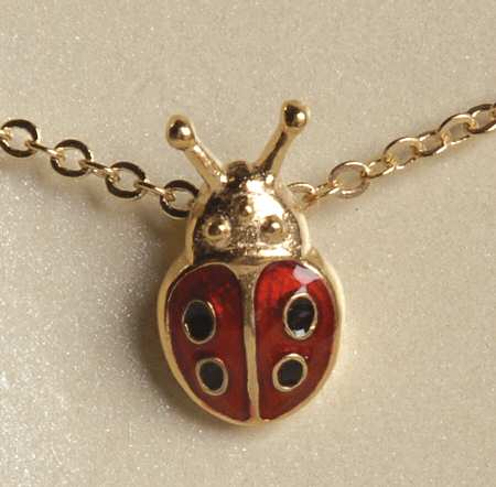 Fine Enamels Jewelry Ladybug - No Box