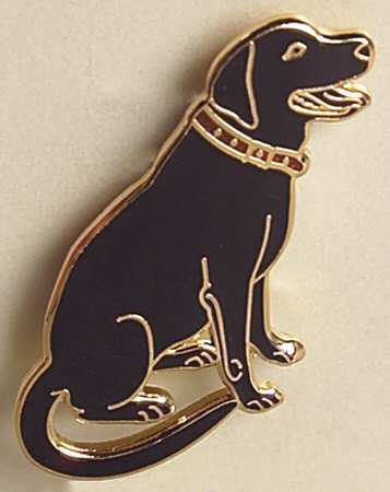 Fine Enamels Jewelry Labrador-Black - No Box