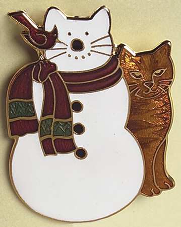 Fine Enamels Jewelry Snowcat - No Box