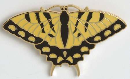 Fine Enamels Jewelry Tiger Swallowtail - No Box