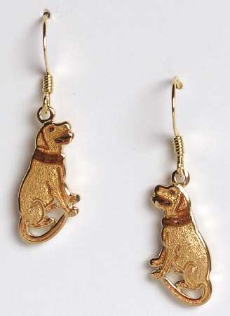 Fine Enamels Jewelry Yellow Lab - No Box