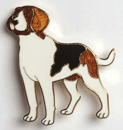 Fine Enamels Jewelry Beagle - No Box