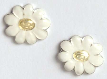 Fine Enamels Jewelry Daisy - No Box