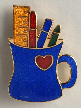 Fine Enamels Jewelry Teacher's Cup - No Box