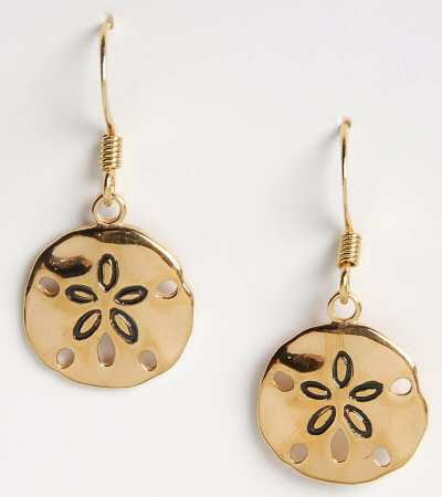 Fine Enamels Jewelry Sand Dollar - No Box 258