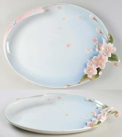 Sakura Cherry Blossom Ornamental Platter - No Box