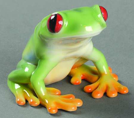 Rain Forest Little Dwellers Poison Arrow Frog Figure - No Box