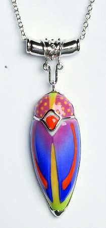 Franz Jewelry Amulet Beetle-Pendant - Boxed