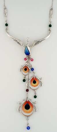 Franz Jewelry Proud Peacock Necklace - No Box