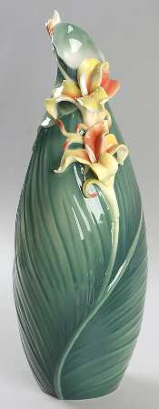 Brilliant Blooms Vase - With Box