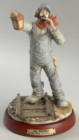 Emmett Kelly Jr Members Only All Aboard - No Box