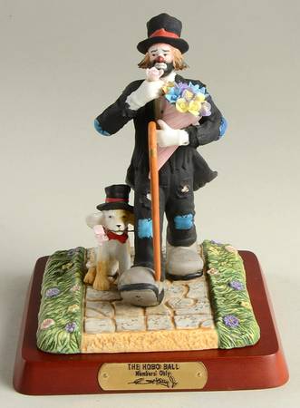 Emmett Kelly Jr Members Only Hobo Ball - Boxed