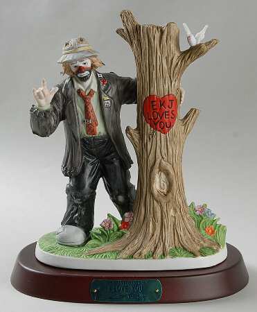 Emmett Kelly Jr Members Only I Love You - No Box