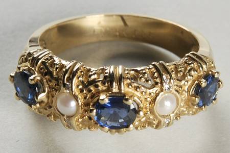 Franklin Mint Jewelry Gold Ring - No Box
