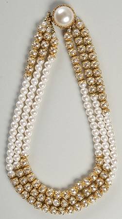 Franklin Mint Jewelry Shakira Caine-A Day & A Night For Pearls - Boxed