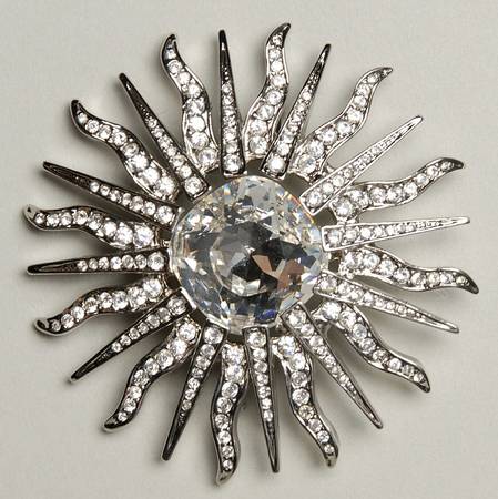 Franklin Mint Jewelry Jackie-Classic Starburst Pin - No Box