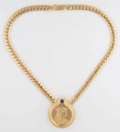 Franklin Mint Jewelry Cleopatra Necklace - With Box