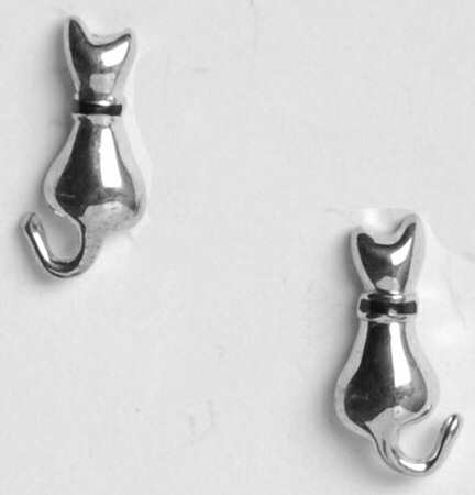 Fine Enamels Sterling Cat - Boxed