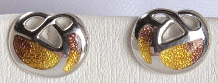Fine Enamels Sterling Archibald Knox-Amber - No Box