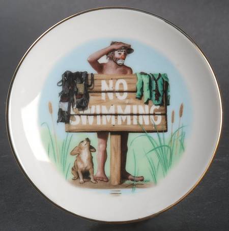 Emmett Kelly Jr Miniature Plates Summer - No Box