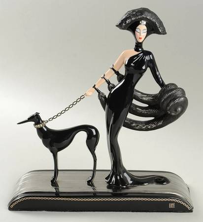 House of Erte' Symphony In Black - No Box