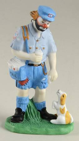 Emmett Kelly Jr-Professionals Mailman - No Box