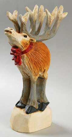 Christmas Figurines Reindeer-Large - Boxed
