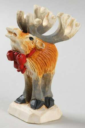 Christmas Figurines Reindeer-Small - No Box