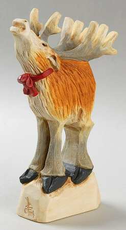 Christmas Figurines Reindeer-Medium - Boxed