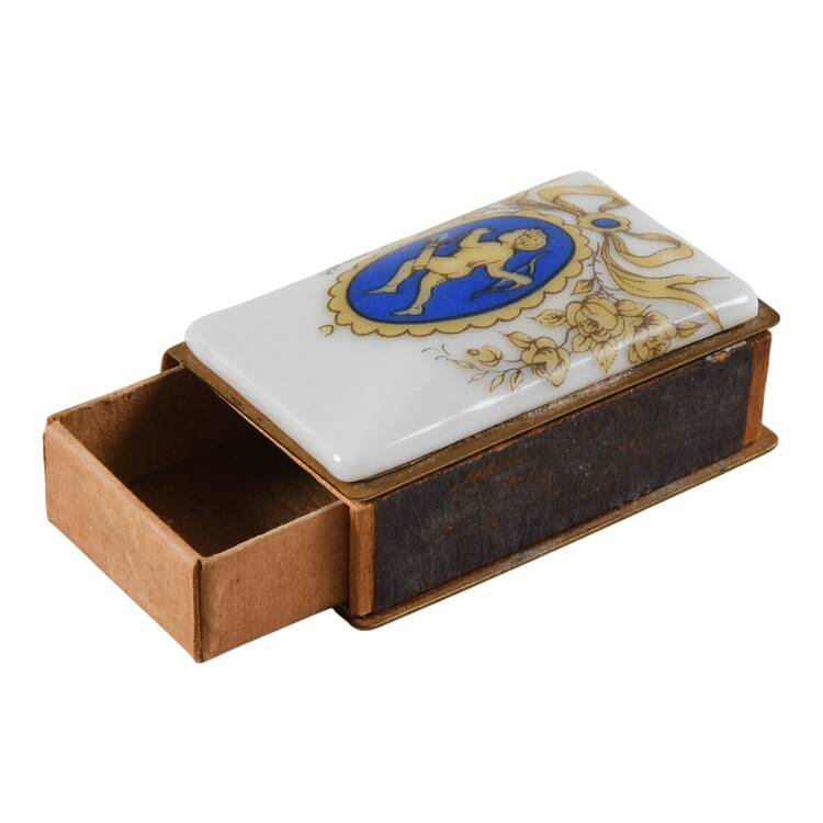 Limoges Miniatures Match Box - No Box