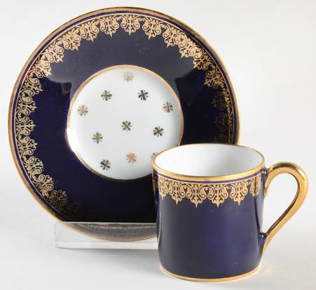 Limoges Miniatures Demi-Tasse Cup & Saucer - No Box