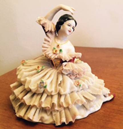 Dresden Lace Figurines by Frankenthal