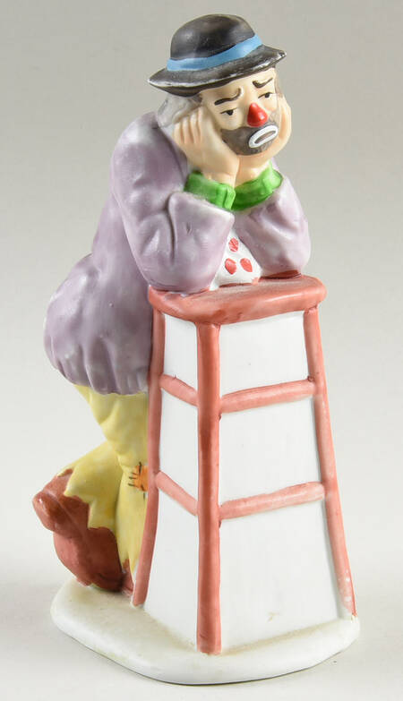 Emmett Kelly Jr-Open Edition Figurines Why Me - Boxed