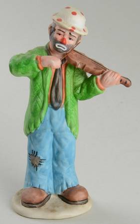 Emmett Kelly Jr-Open Edition Figurines No Strings Attached - No Box