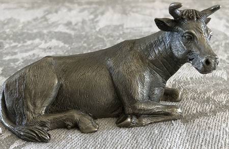 A Child Is Born Nativity Cow - No Box
