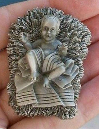 A Child Is Born Nativity Baby Jesus - No Box