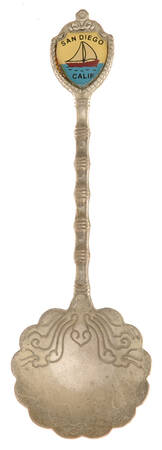 States, Cities & Collector Spoons San Diego - No Box