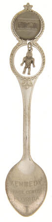 States, Cities & Collector Spoons Nasa Kennedy Space Center,Florida - No Box