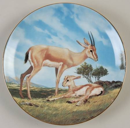 Last of Their Kind; Endangered Species Slender-Horned Gazalle - No Box