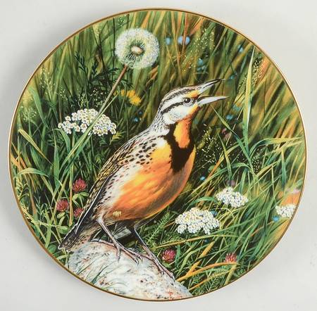 Portrait of Exquisite Birds The Meadowlark's Song - No Box