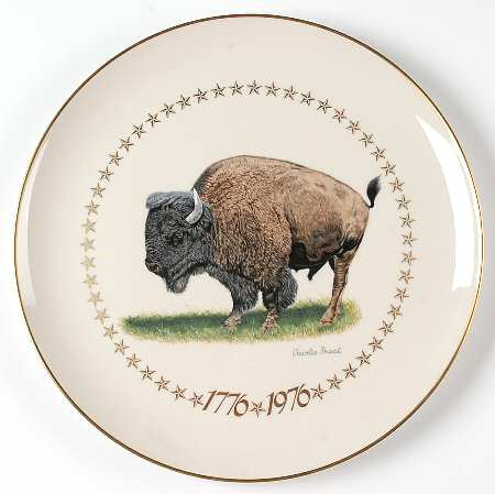 American Bicentennial Wildlife American Bison - No Box